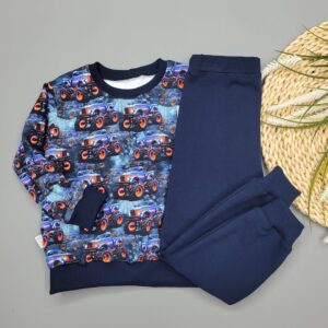 Bluza Granatowe Autka