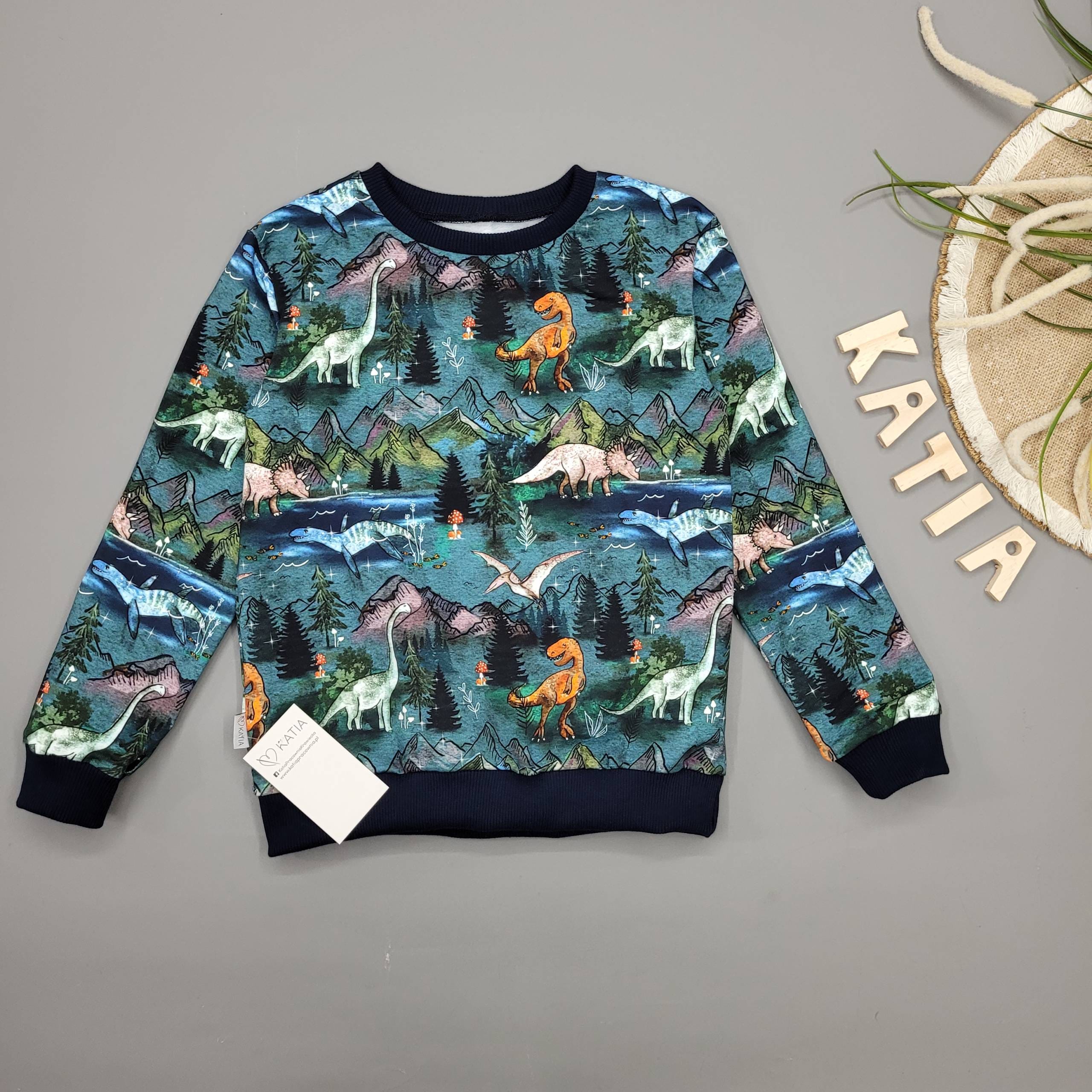 Bluza Dinozaury w Górach