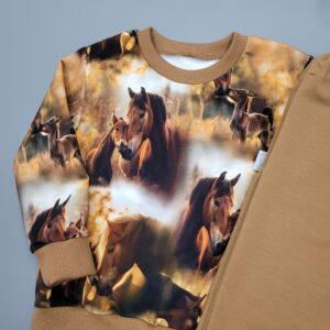 Bluza Brązowe Konie - obrazek 3