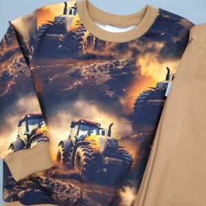 Bluza Pomarańczowe Traktory Na Karmelu - obrazek 3