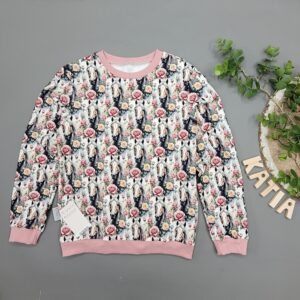 Bluza Siwy Koń w Kwiatach