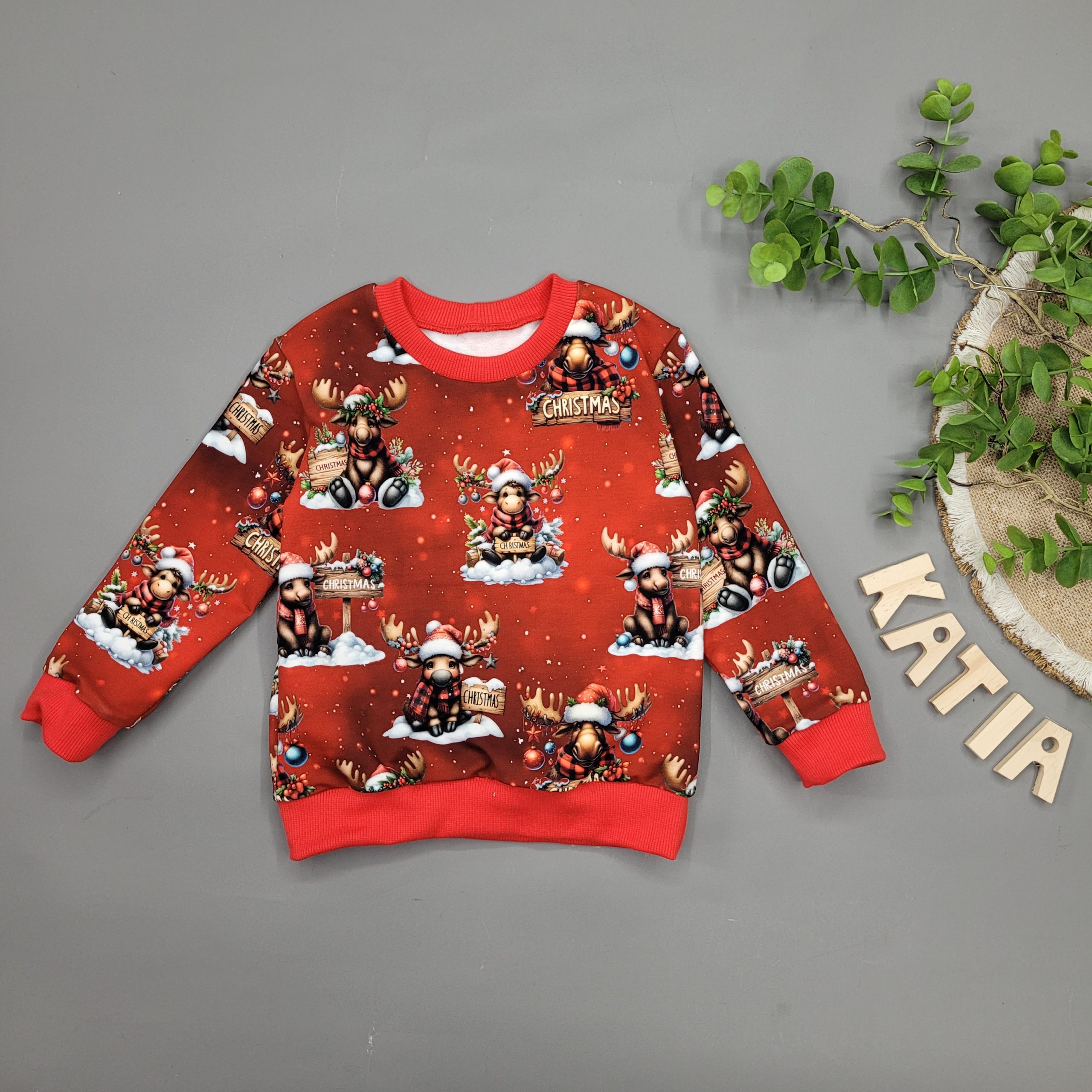 Bluza Świąteczne Łosie