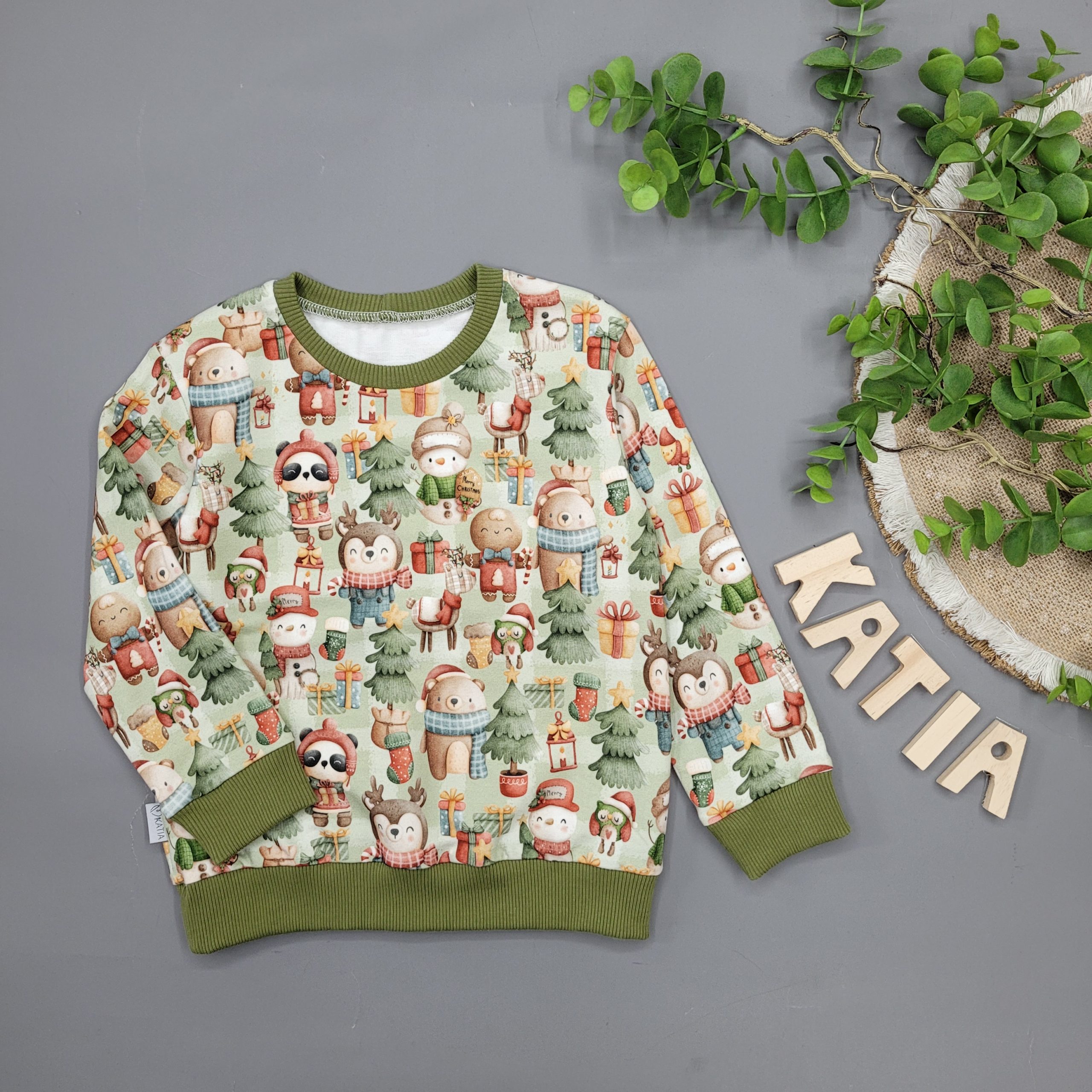 Bluza Świateczne Zwierzaki w Szalikach