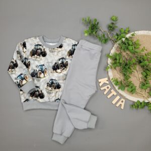 Bluza Szare Traktory z Gruzem